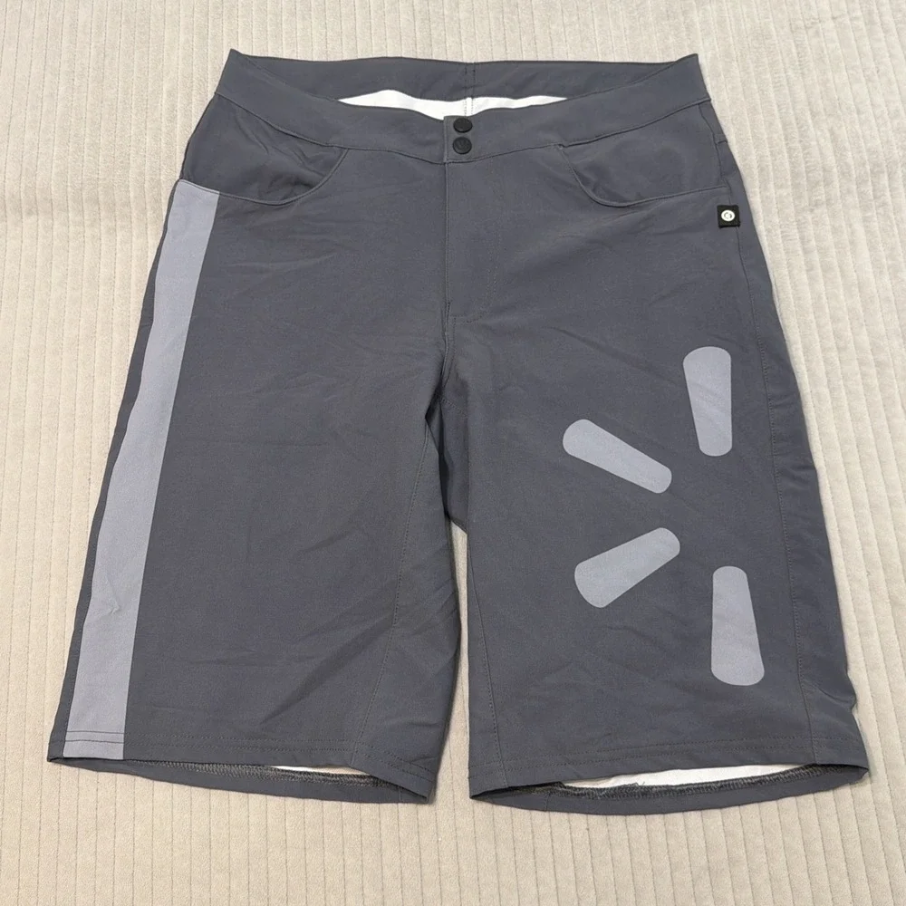 NEW Canari Atlas Gel Baggy Cycling Biking Shorts Black Men's Size Large M NWT